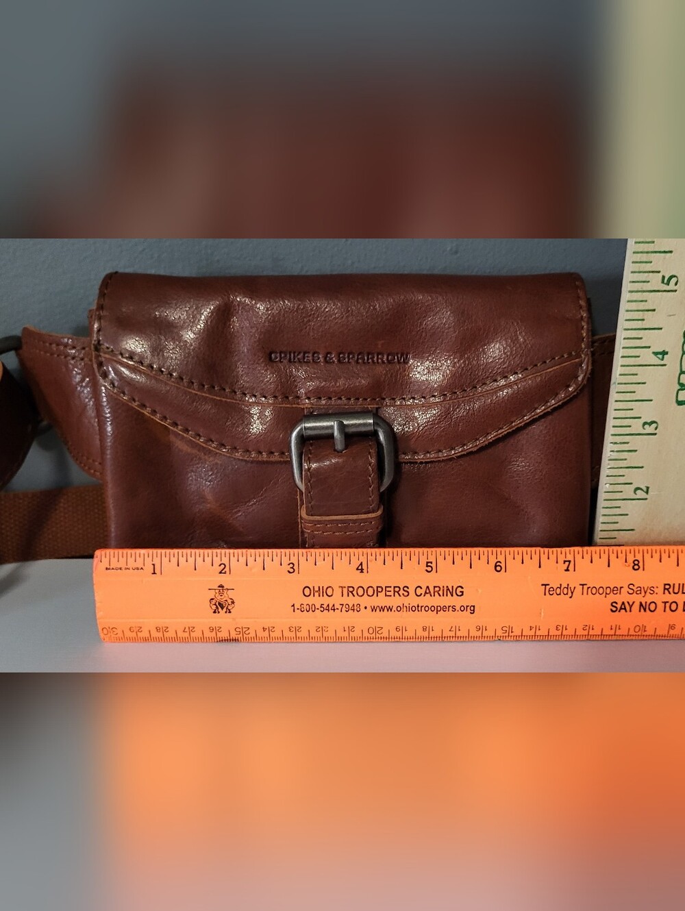 Spikes & Sparrow Belt/Waist Bag (Geniune Leather) - Picture 5 of 10